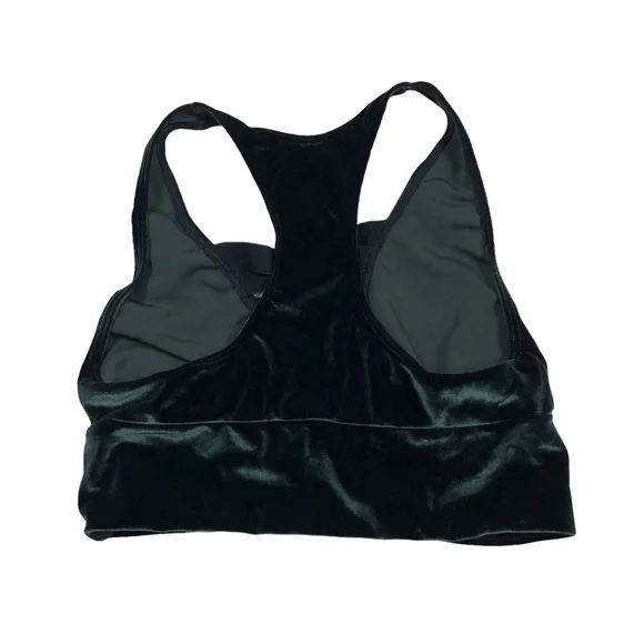 Victoria Secret Green Velvet Sports Bra size Small - Picture 8 of 10